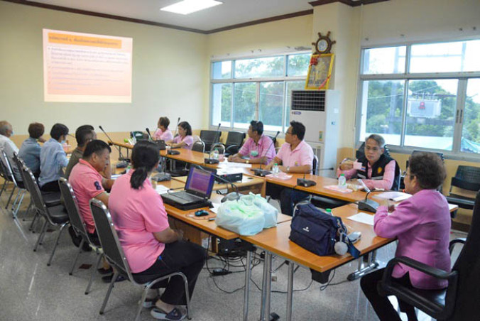 การประชุมคณะทำงานตามโครงการผู้สูงอายุพลับพลานารายณ์ สูงวัยอย่างมีคุณค่า ครั้งที่ 5