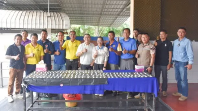 ⚪ ประชุมรับมอบนโยบายจากนายกเทศมนตรีตำบลพลับพลานารายณ์ และดำเนินการตรวจหาสารเสพติดภายใต้โครงการมหาดไทยสีขาว สร้างพื้นที่ปลอดภัย หยุดยั้งยาเสพติด (Safe Zone No Drugs) ประจำปีงบประมาณ 2568