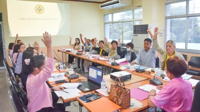 🏵️ประชุมกองทุนหลักประกันสุขภาพเทศบาลตำบลพลับพลานารายณ์ได้จัดประชุมคณะกรรมการกองทุนฯ ครั้งที่ 1/2569