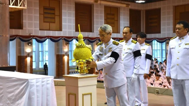 ร่วมพิธีเนื่องในวันคล้ายวันพระบรมราชสมภพ พระบาทสมเด็จพระบรมชนกาธิเบศร มหาภูมิพลอดุลยเดชมหาราช บรมนาถบพิตร วันชาติ และวันพ่อแห่งชาติ 5 ธันวาคม 2568