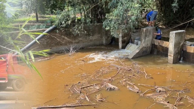 เปิดเครื่องสูบน้ำ บรรเทาปัญหาความเดือนร้อนจากภัยแล้ง