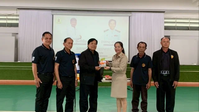 ต้อนรับคณะศึกษาดูงานจากเทศบาลตำบลระหาน จ.กำแพงเพชร