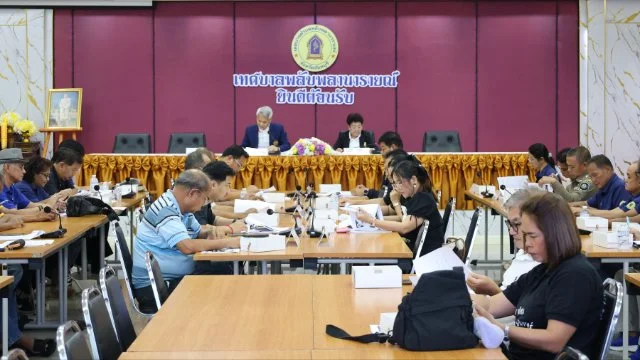 การประชุมคณะกรรมการพัฒนาเทศบาลตำบลพลับพลานารายณ์ ร่วมกับประชาคมระดับตำบล ครั้งที่ 2/2569
