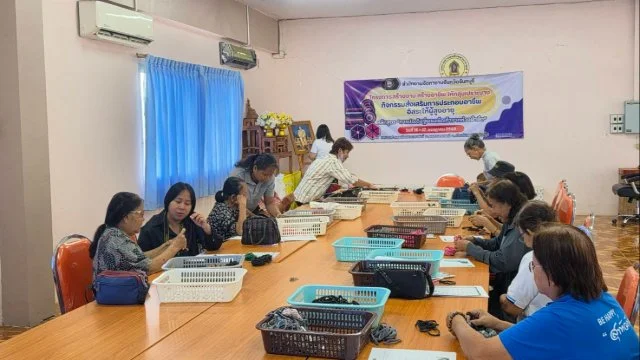 โครงการสร้างงาน สร้างอาชีพ ยกระดับคุณภาพชีวิตผู้สูงอายุ