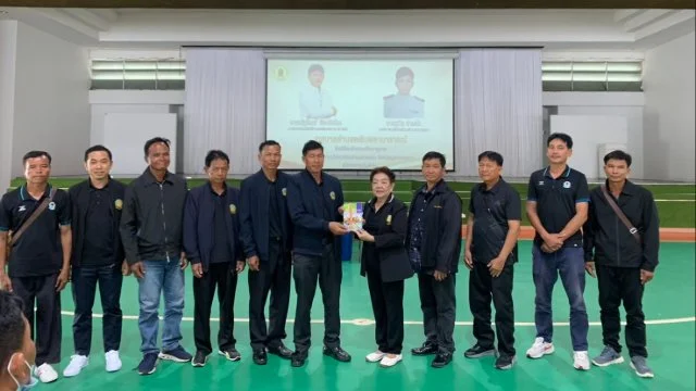 ต้อนรับคณะศึกษาดูงานจาก   องค์การบริหารส่วนตำบลภารแอ่น จังหวัดมหาสารคาม